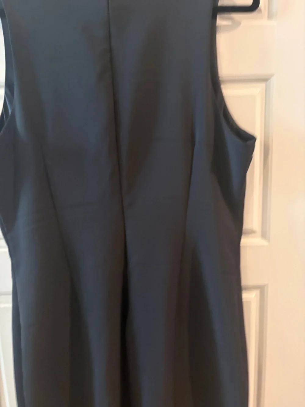 Bold Elements Black Lace-Up Dress Size Large | Sleek Career Chic Bodycon - Picture 11 of 13